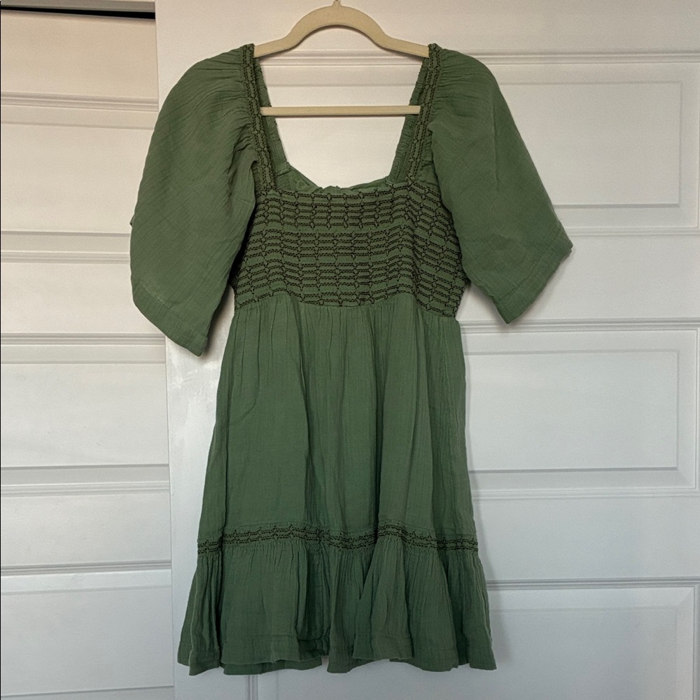 Free People Easy To Love Bubble Mini Dress